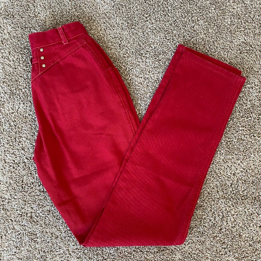 VTG Roper 80's High Rise Cowboy Jeans - Picture 5 of 7